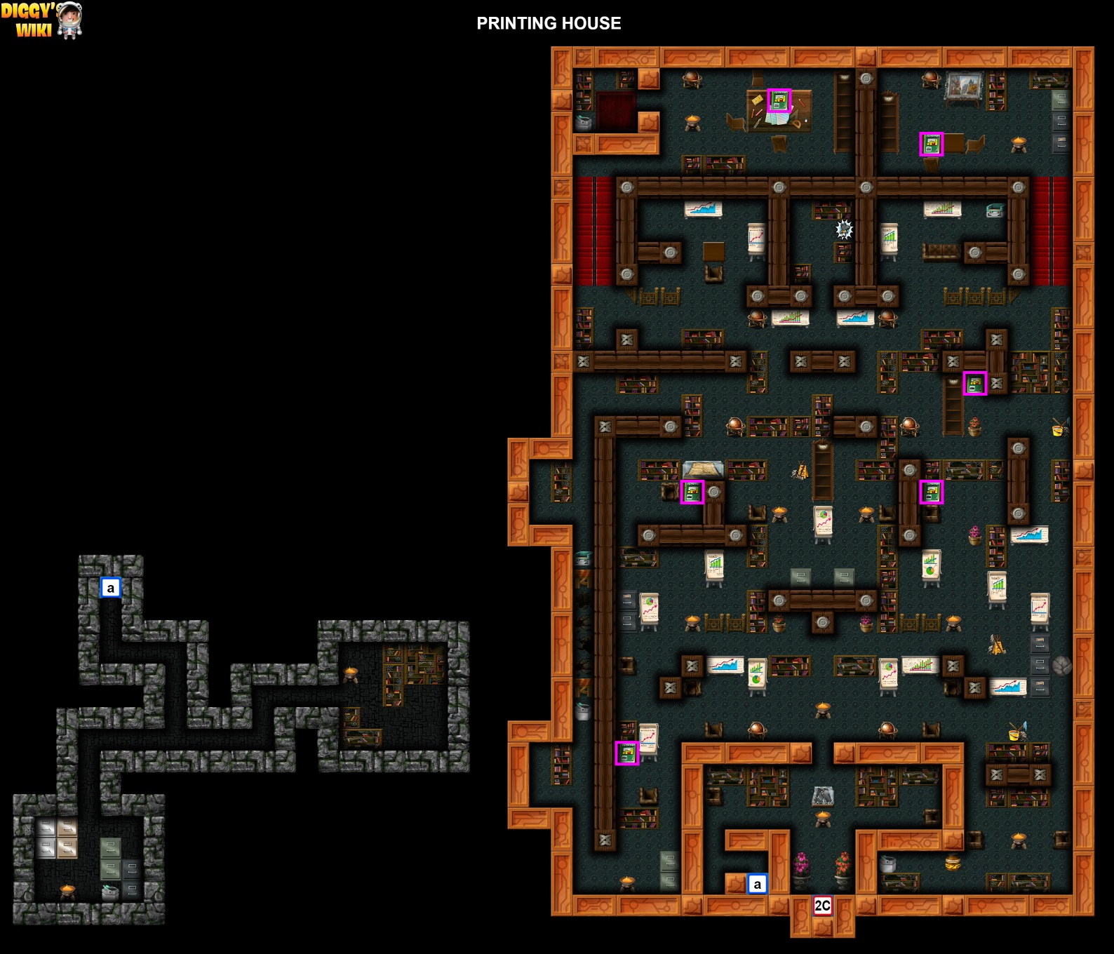 Printing House - Diggy's Adventure | Diggy's Guide